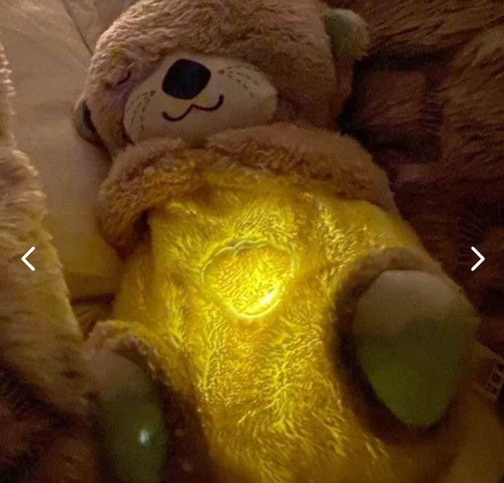Nutria Peluche De Apego Con Respiracion