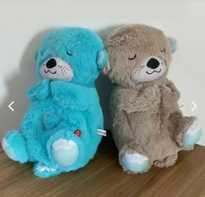 Nutria Peluche De Apego Con Respiracion