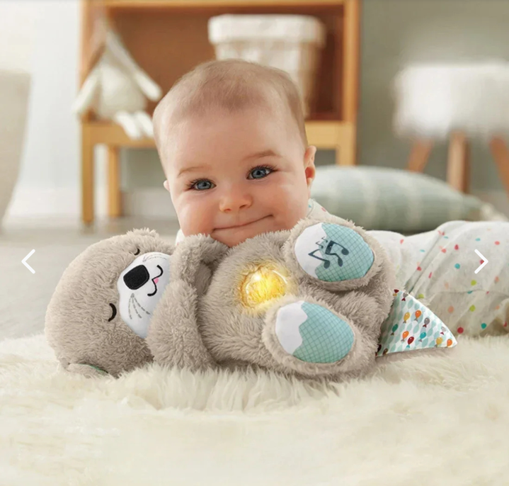 Nutria Peluche De Apego Con Respiracion