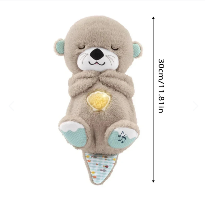 Nutria Peluche De Apego Con Respiracion