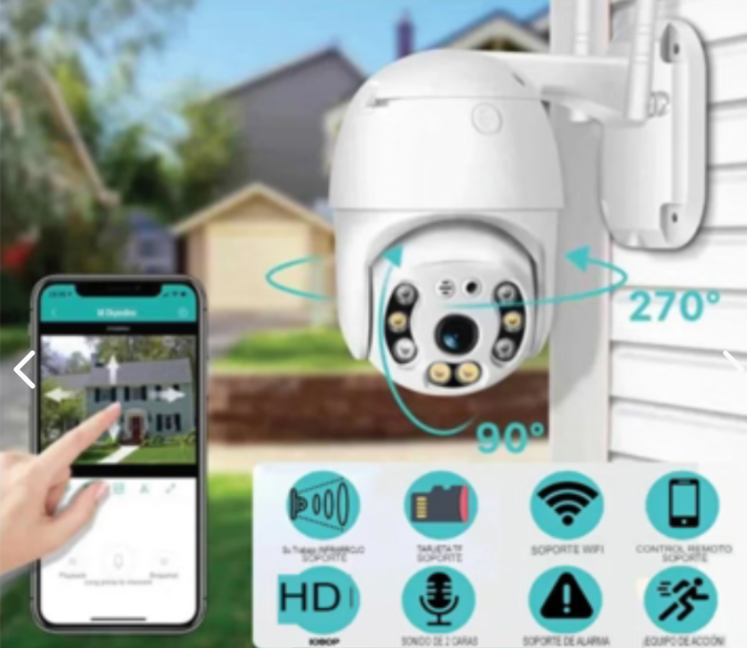 Cámara Exterior IP WIFI 1080 Robótica