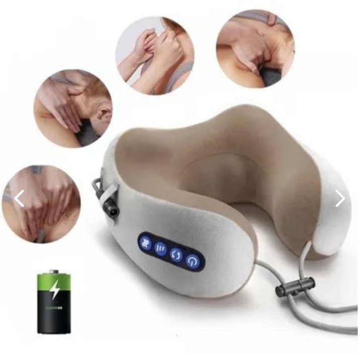 Masajeador Almohada Cervical Recargable