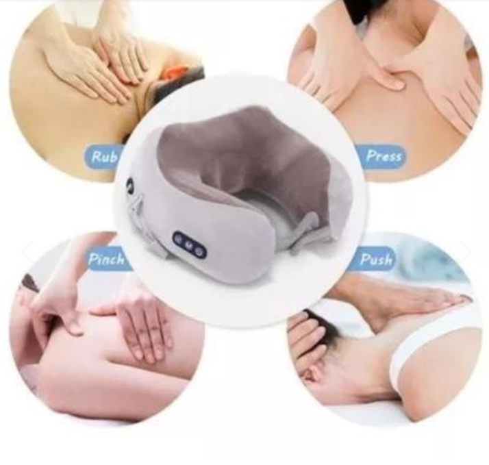 Masajeador Almohada Cervical Recargable