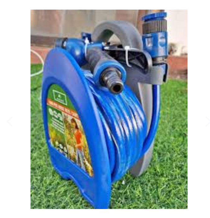 Manguera de Riego con Base de Jardín