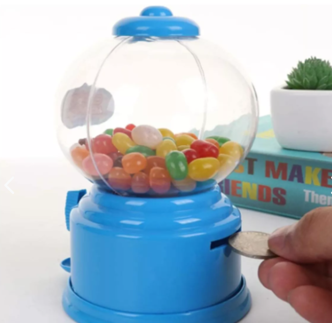 Mini Máquina Dulces Dispensador Chicles
