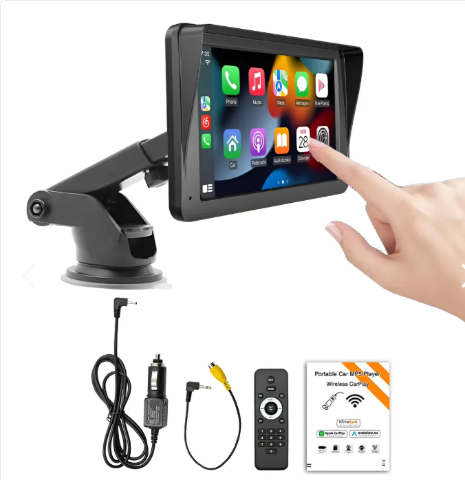 Radio Pantalla 7" carplay portatil andro