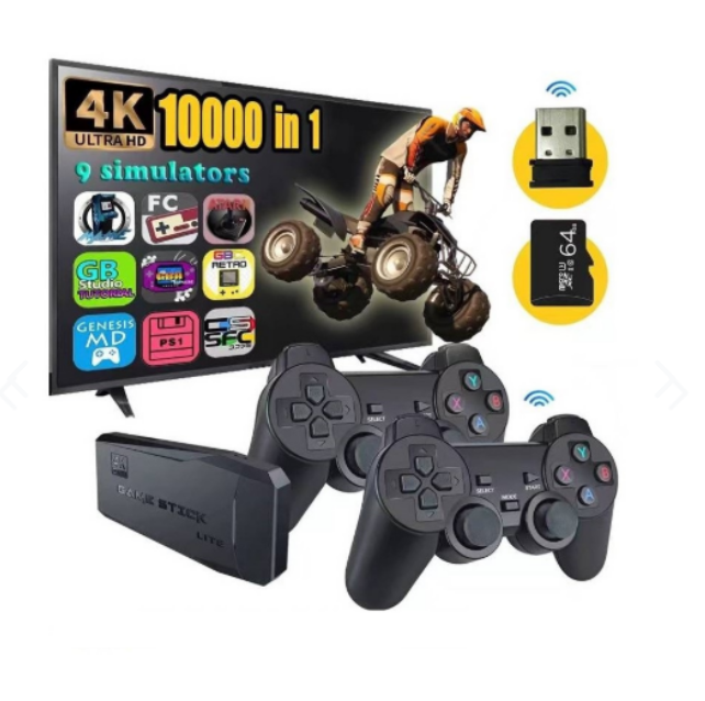 CONSOLA VIDEO JUEGO GAME STICK 64G