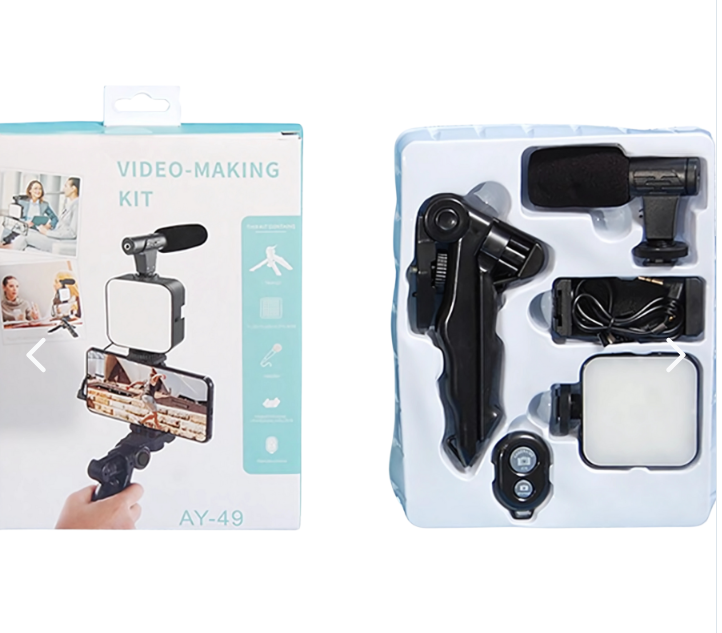 Kit de Grabación Móvil para Video y Foto
