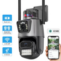 Camara De Seguridad Wifi Con Doble Lente
