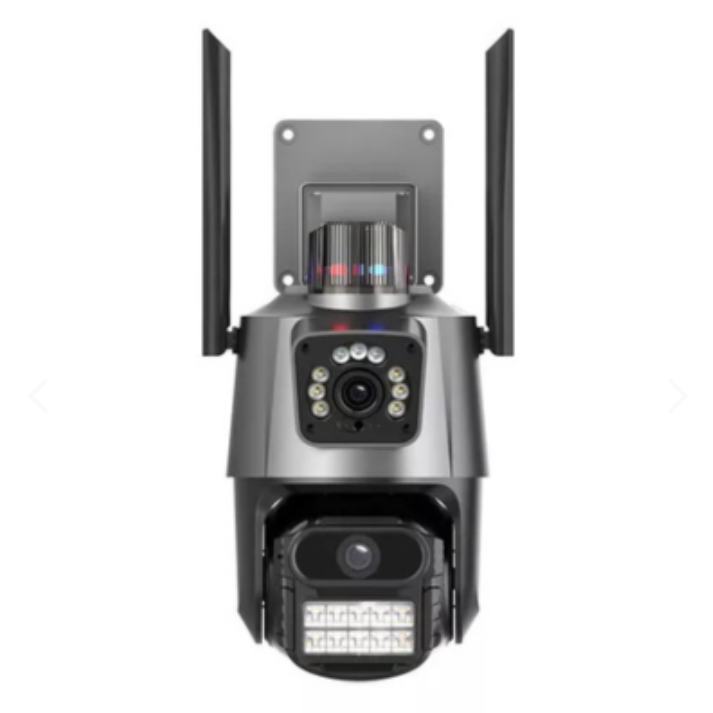 Camara De Seguridad Wifi Con Doble Lente